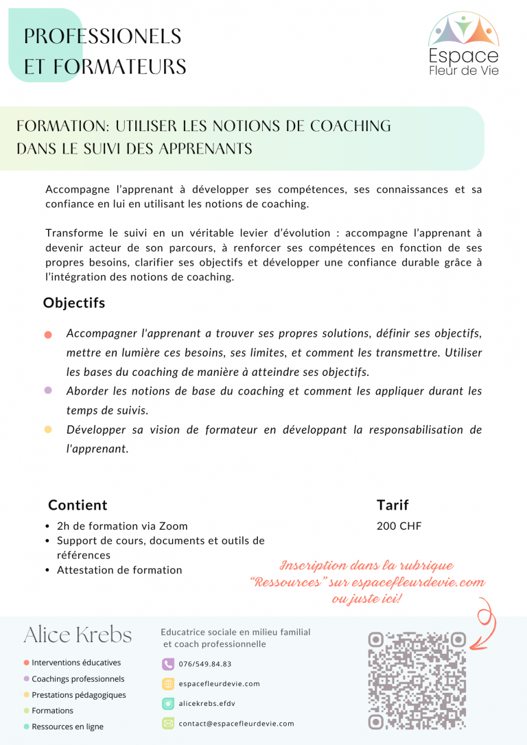 page de garde intégrez les notions de coaching dans le suivi des apprenants et favorisez autonomie, engagement et responsabilisation